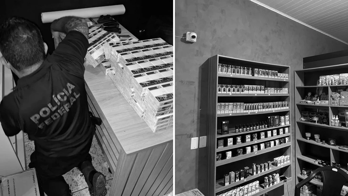 Polícia Federal faz operação contra cigarros eletrônicos