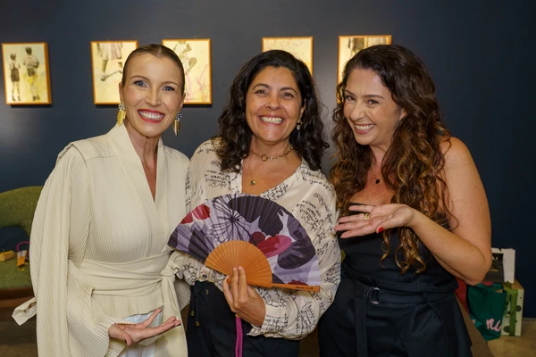 Alda Libardi, Taiza Ammar e Marianne Assbu 