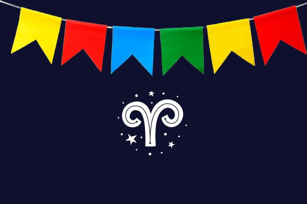 Os nativos de Áries chegam animados e querem puxar a quadrilha (Imagem: Tatyana Gubina e Pixel-Shot | Shutterstock)