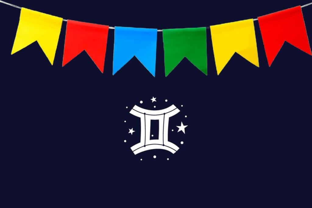 Os nativos de Gêmeos gostam de fazer amizades e conversar nas festas (Imagem: Tatyana Gubina e Pixel-Shot | Shutterstock)