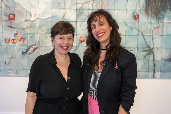 Elaine Pinheiro e Liliana Sanches