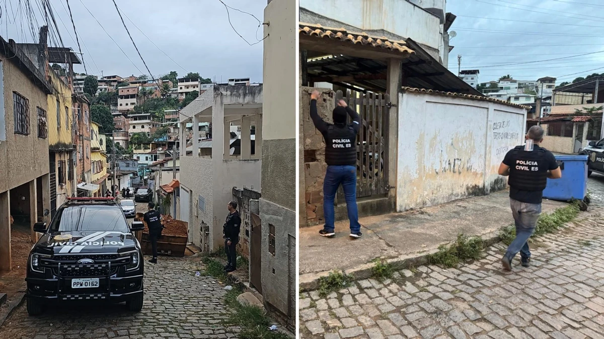Operação para combater o tráfico de drogas prende sete pessoas em Cachoeiro de Itapemirim 