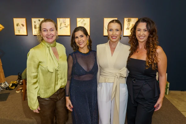 Vanessa Braun, Elian Ramile, Alda Libardi e Marianne Assbu