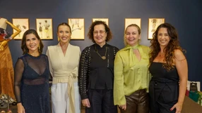 Elian Ramile, Alda Libardi, Sandra Matias, Vanessa Braun e Marianne Assbu: noite de debate sobre moda, estilo e menopausa