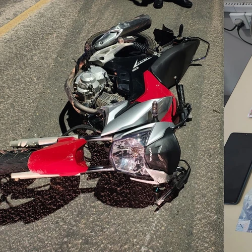 Imagem - Jovem sem CNH cai de moto e é detido com anabolizantes em Linhares