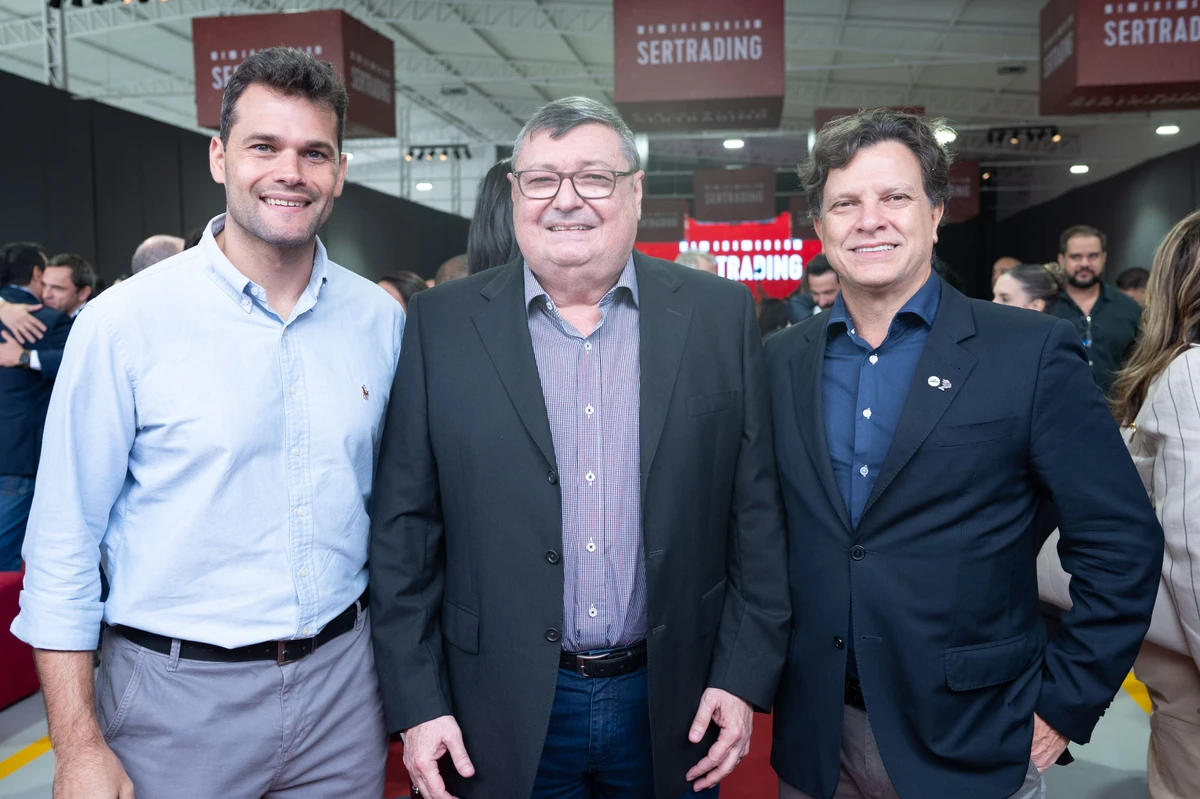 Abdo Filho, Jorge Nicchio e Gilson Pereira