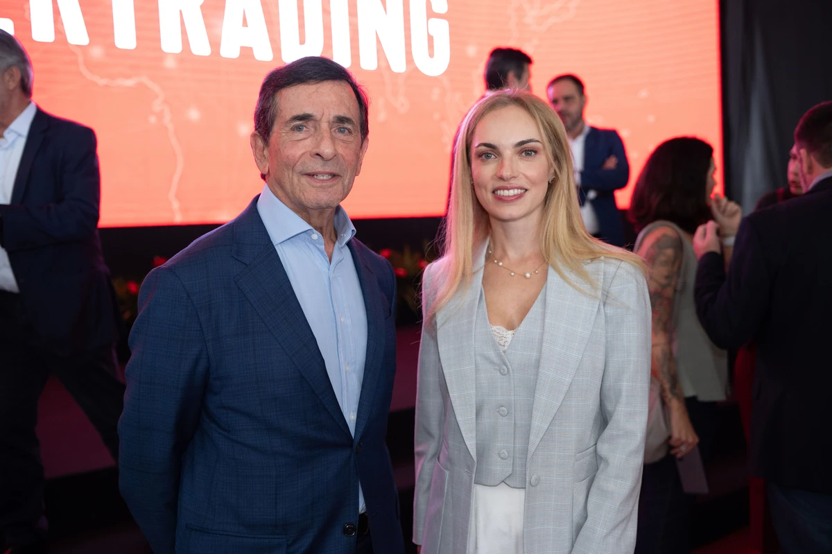 Alfredo de Goeye e Luciana Mattar