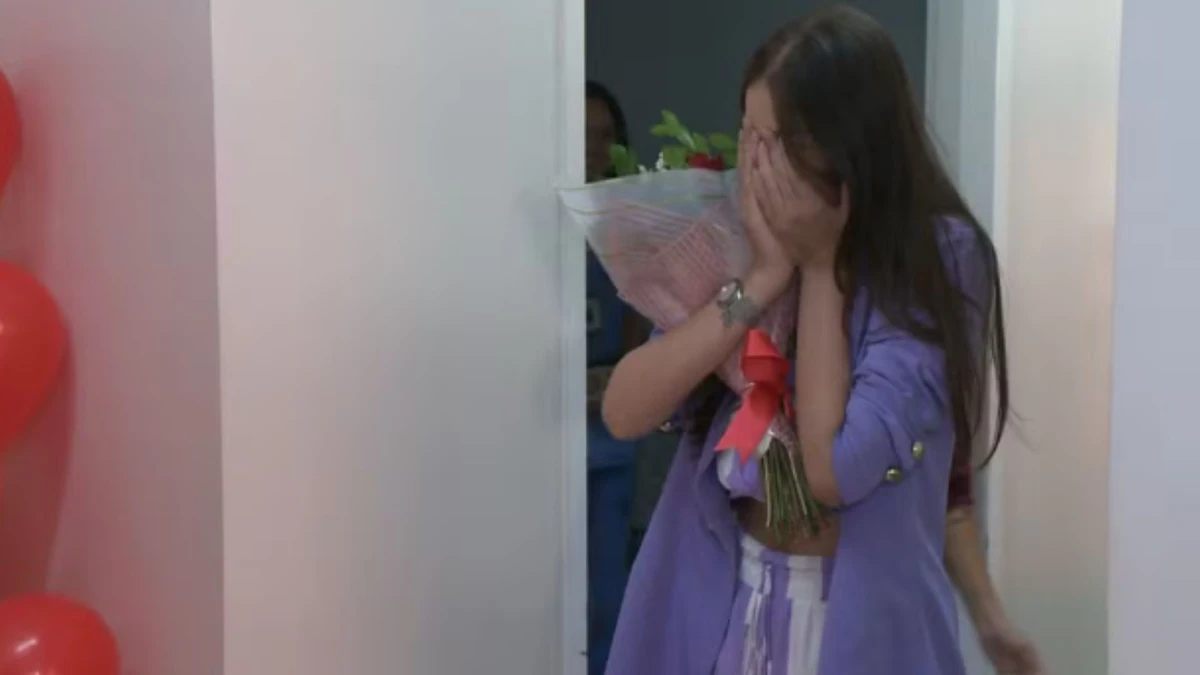 Gabriele e Alef comemoraram um ano de relacionamento com pedido de casamento especial em hospital do Espírito Santo.