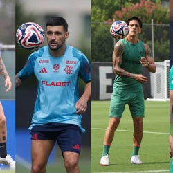 Confira datas, horários e locais dos jogos de Botafogo, Fluminense, Flamengo e Palmeiras
