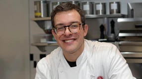 Chef italiano Antonio Maiolica
