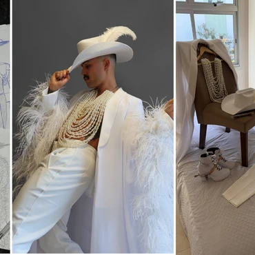 Imagem - Com look de plumas, capixaba ganha premiação em show da Beyoncé