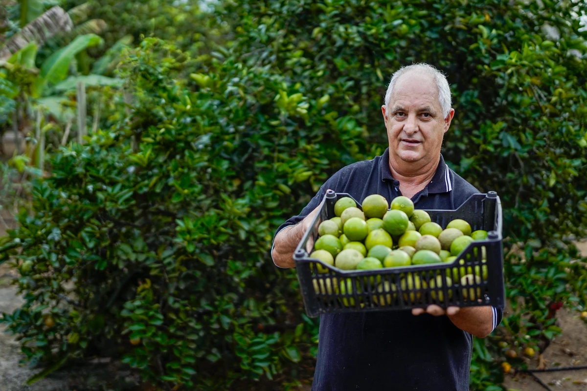 Almir Lorenzon, produtor rural de Vila Velha