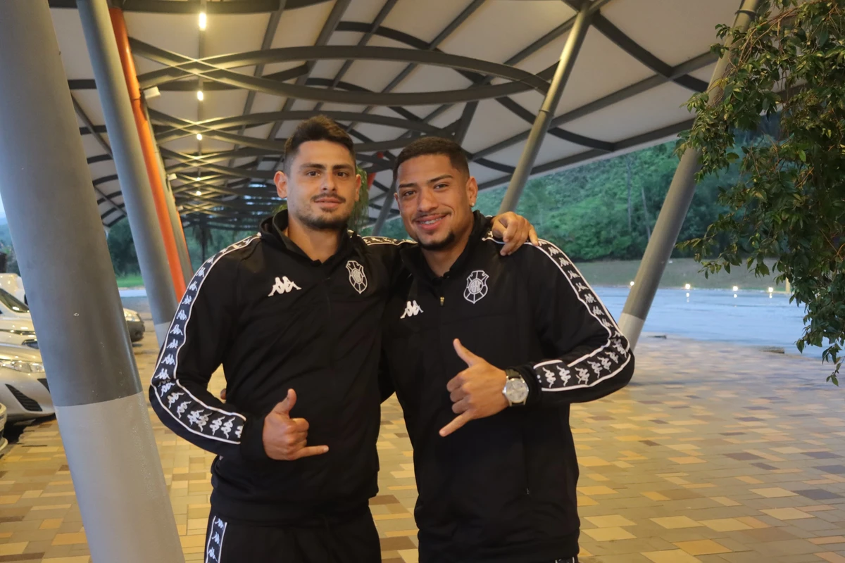 Jacó e Diego Fernandes comemoram boa fase do Rio Branco