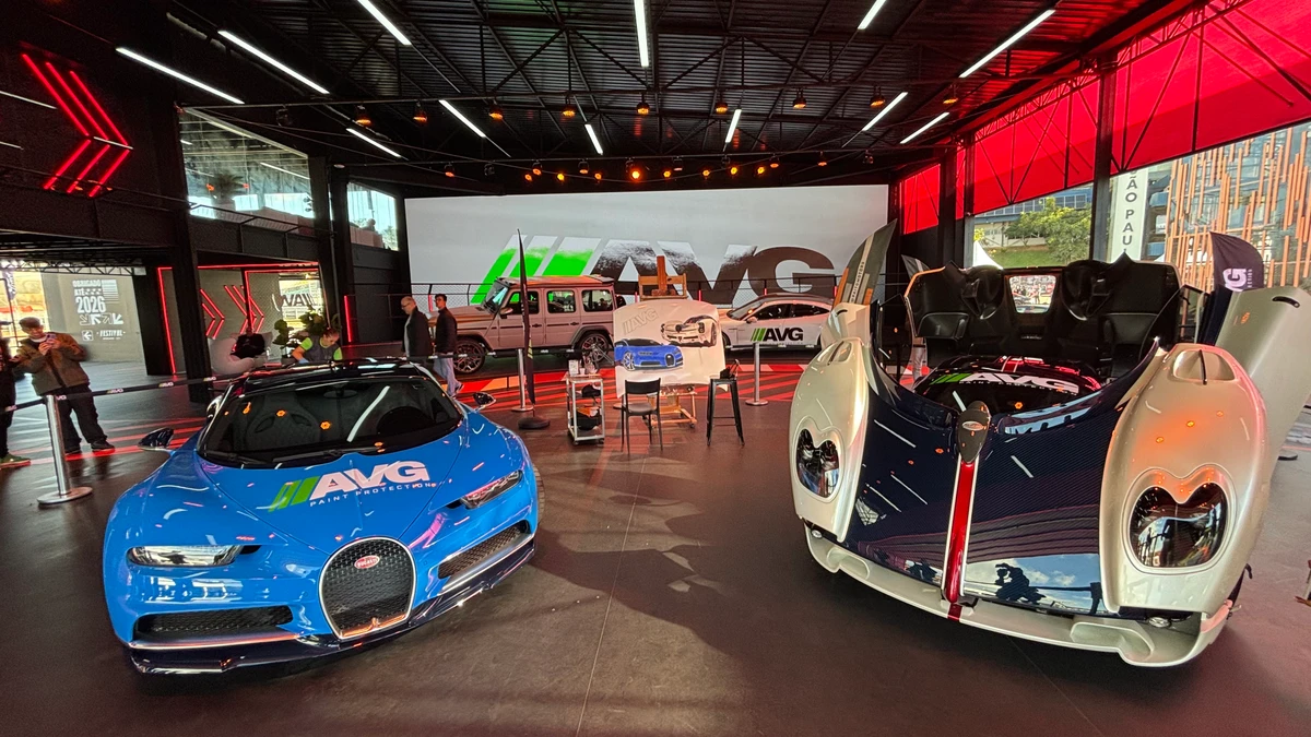 Carros no Festival Interlagos