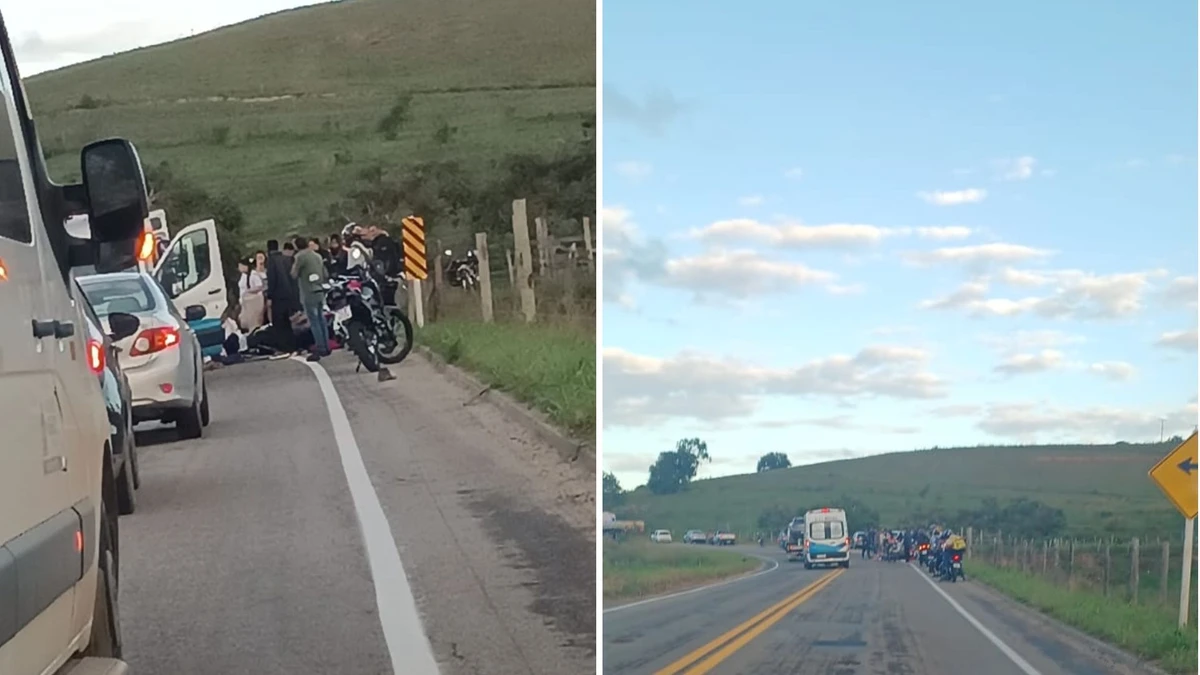 Pilotos de moto morrem em acidente no interior de Presidente Kennedy