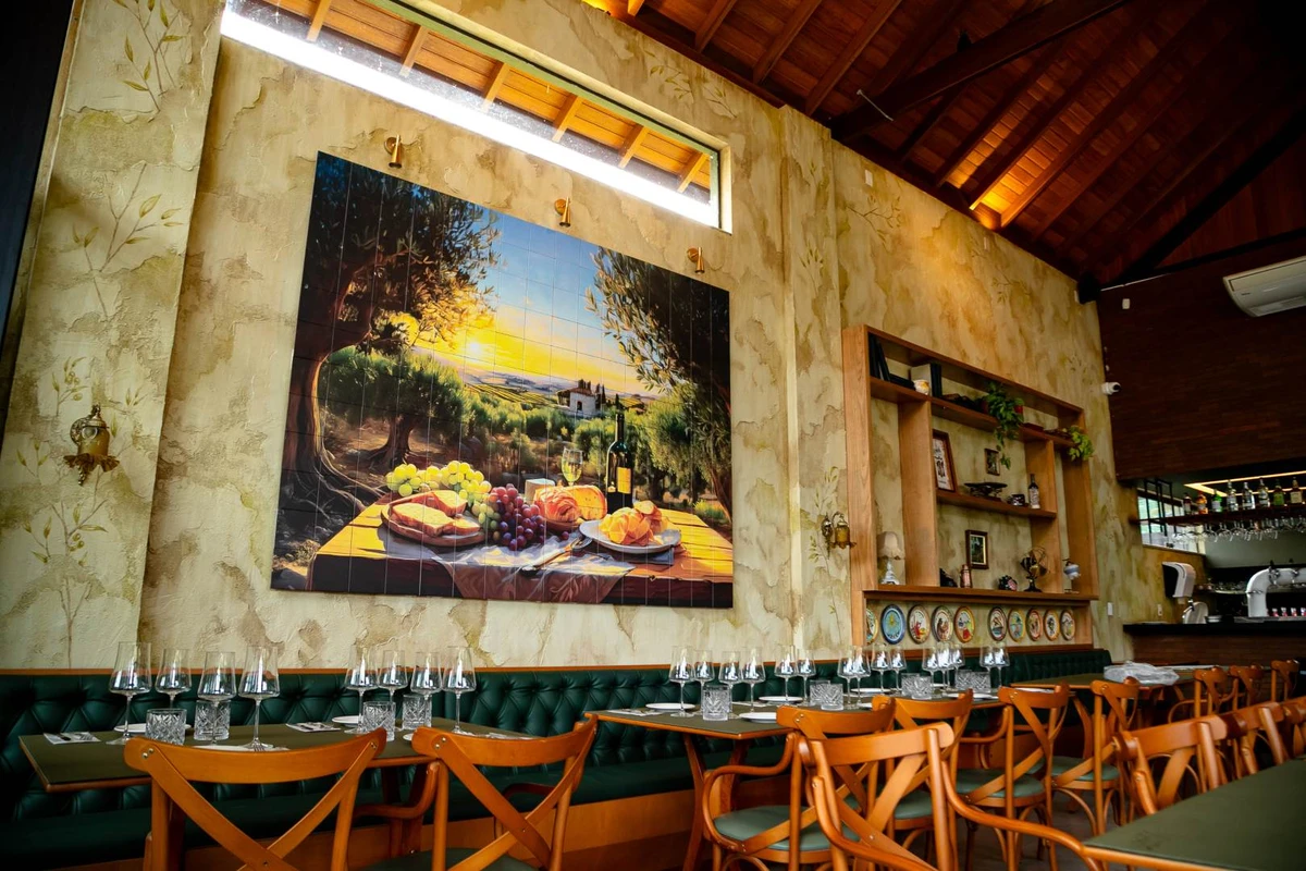 Restaurante Uliveto Cucina, em Pedra Azul