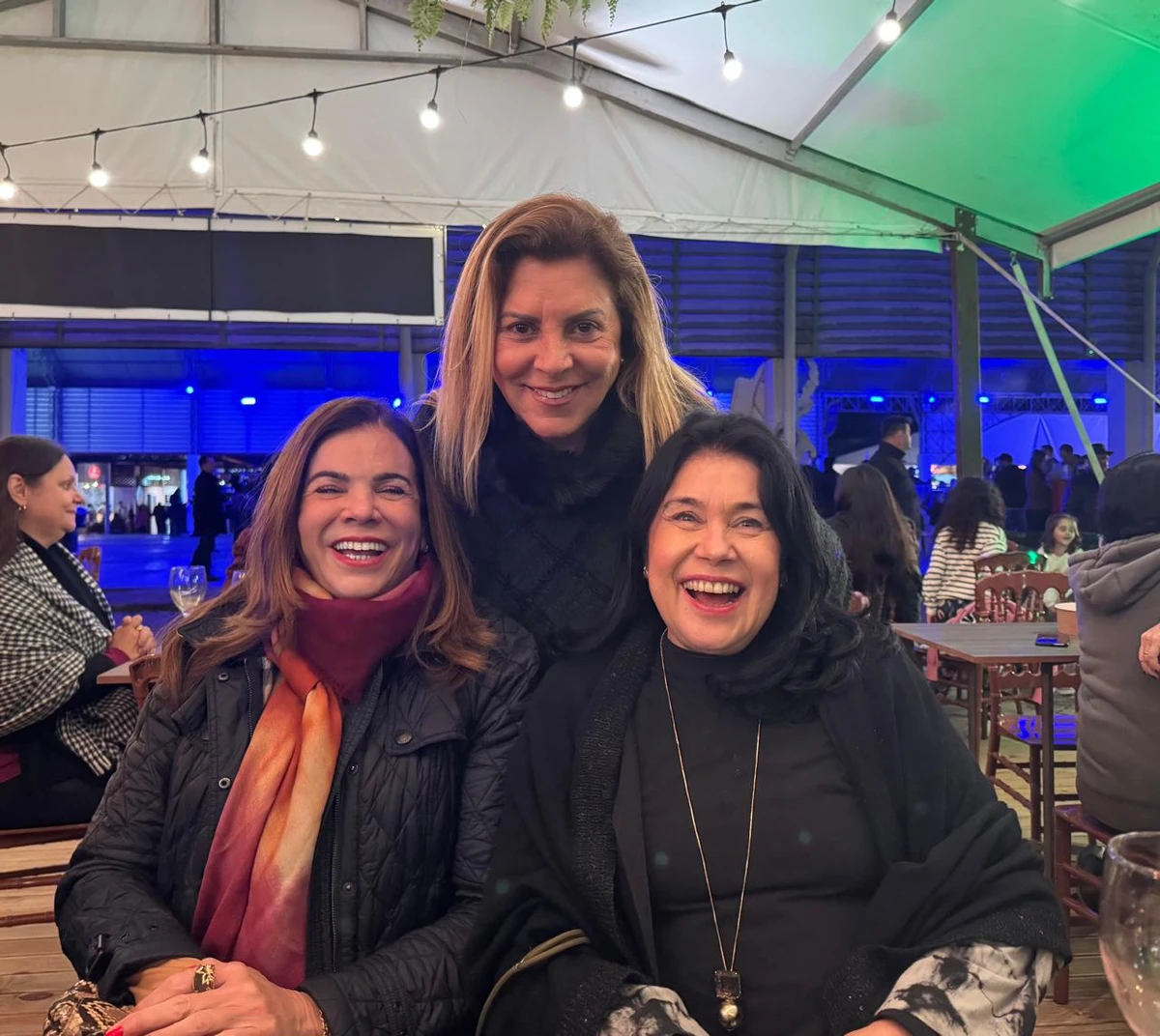 Maita Mota, Heliane Duarte e Rita Tristão