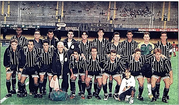 Rio Branco em sua primeira vez no Maracanã. Jogo contra o America-RJ terminou em patado