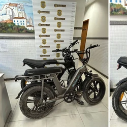 Criminosos atacaram a vítima na Avenida Antônio Gil Veloso, em Vila Velha; um suspeito foi localizado dias depois e a bicicleta elétrica foi recuperada pela Polícia Civil