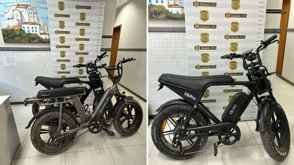 Criminosos atacaram a vítima na Avenida Antônio Gil Veloso, em Vila Velha; um suspeito foi localizado dias depois e a bicicleta elétrica foi recuperada pela Polícia Civil