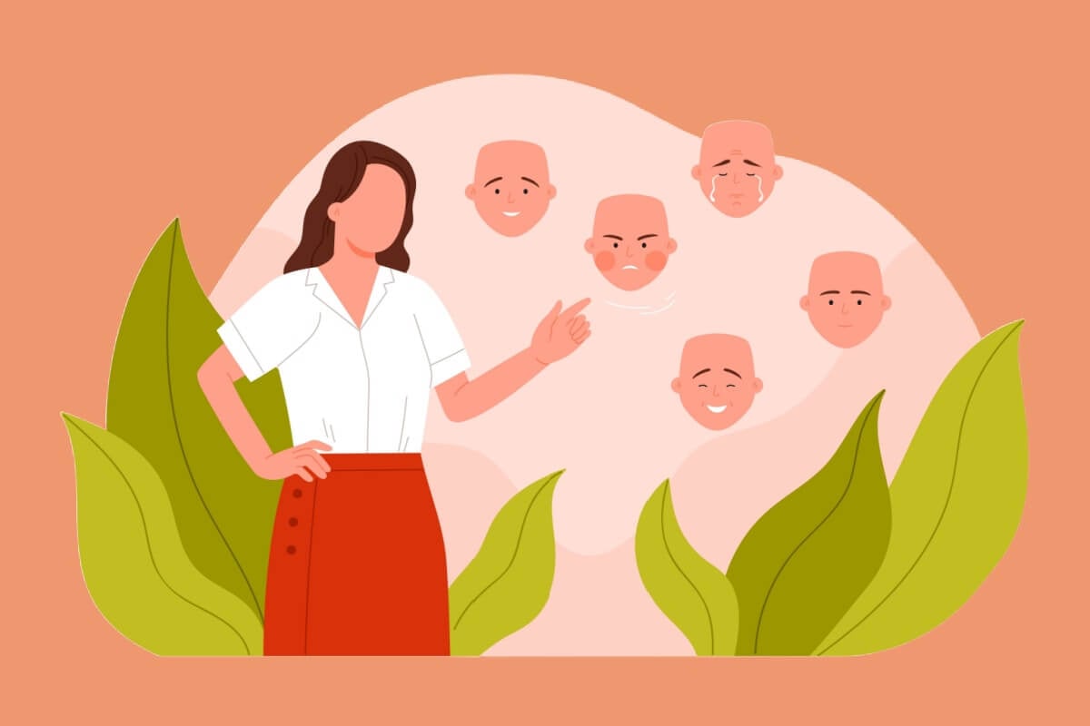 A mitomania é um distúrbio psicológico que pode impactar negativamente tanto a vida de quem sofre com a condição quanto a das pessoas ao seu redor (Imagem: Flash Vector | Shutterstock)