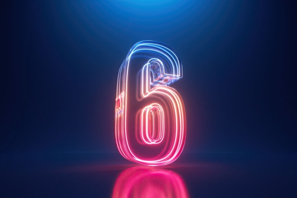 O número 6 está relacionado ao destino e à estabilidade (Imagem: wacomka | Shutterstock)