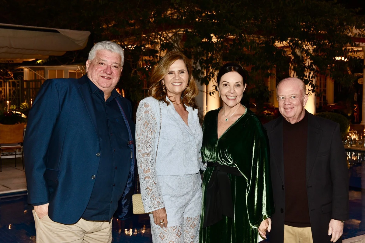 Eduardo e Karla Leal, Ricardo Rabinovitch e Lilian Rabinovitch
