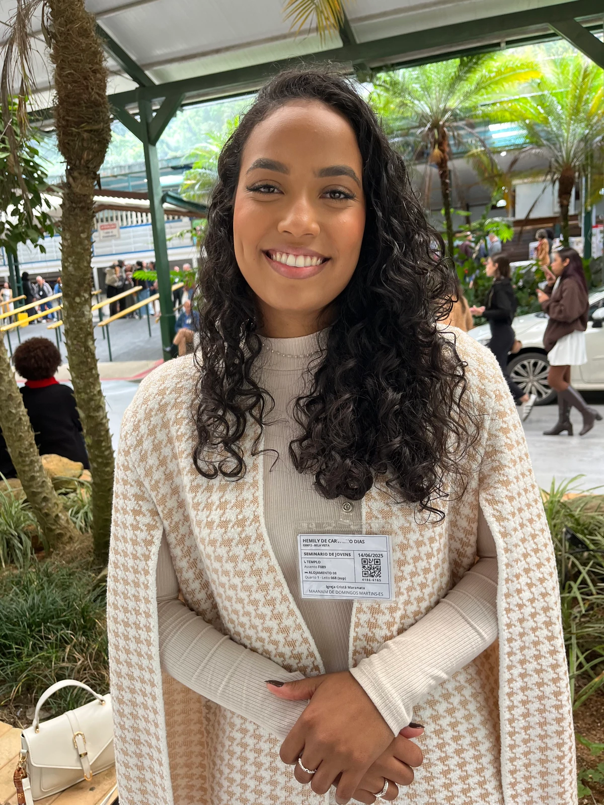 Hemily de Carvalho Dias disse que a paz sentida na presença de Deus amplifica a fé