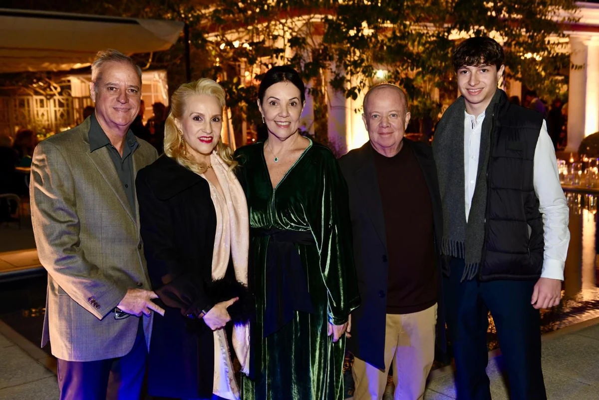 Manoel Rodrigues e Manon Vasconcellos, Ricardo Rabinovitch e Lilian Rabinovitch e Manoel