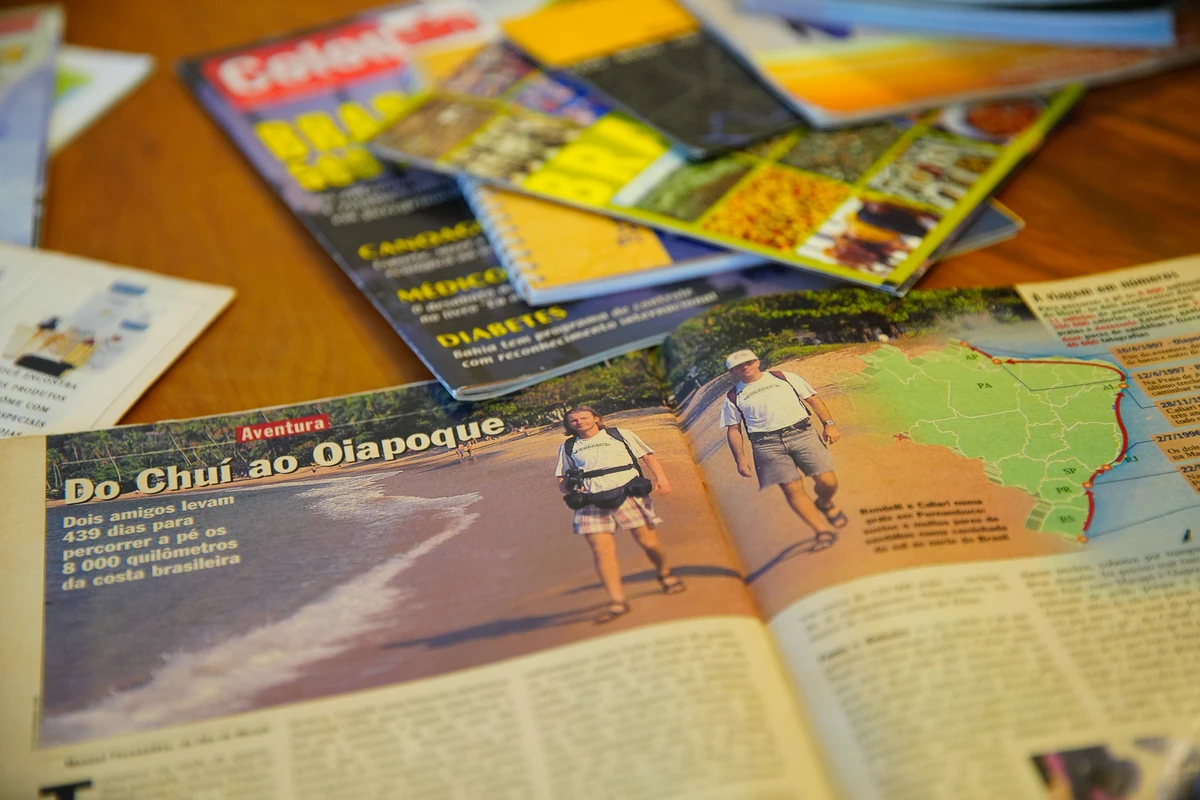 Sergio Rondelli, geógrafo, caminhou por todo litoral brasileiro por VItor Jubini