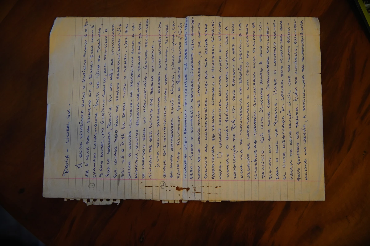 Sergio Rondelli, geógrafo, caminhou por todo litoral brasileiro por VItor Jubini