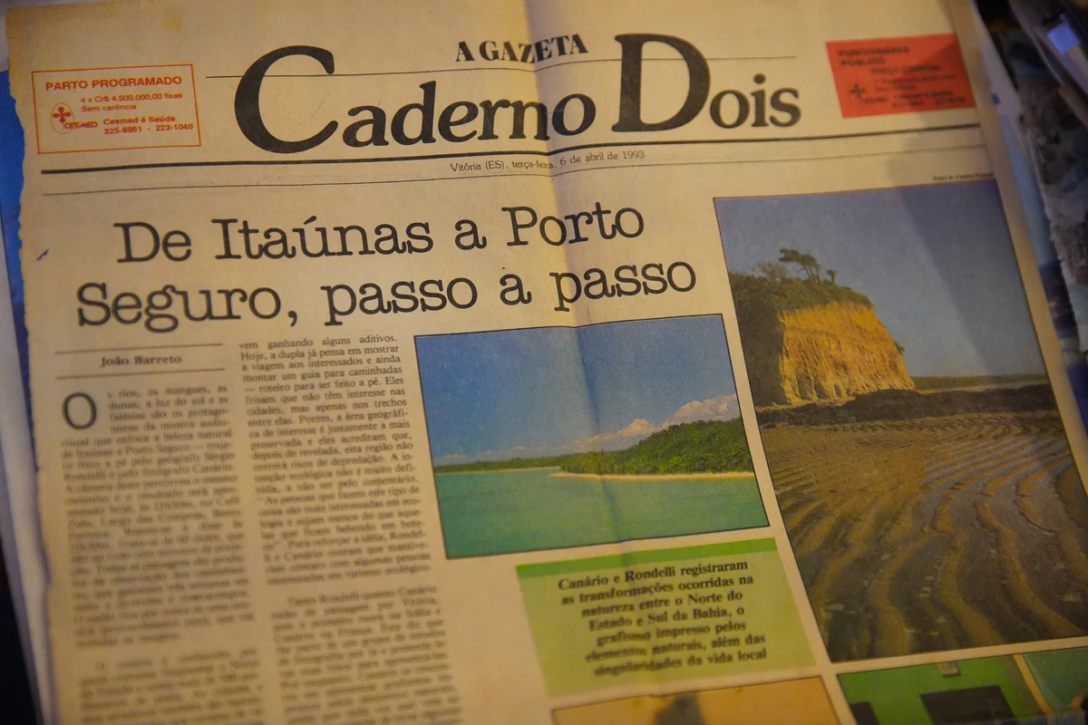 Sergio Rondelli, geógrafo, caminhou por todo litoral brasileiro por VItor Jubini