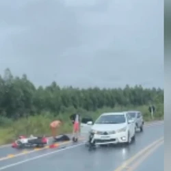 Acidente ocorreu na manhã desta quarta-feira (18), na rodovia ES 130, que liga Montanha a Pinheiros