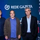 gerente de Negócios Públicos da Rede Gazeta, Giliard Ferreira; diretor de Mídia da AQuatro, Eduardo Mendonça; e o diretor de Mercado da Rede Gazeta, Bruno Passoni