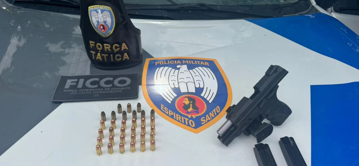 Falso sargento da FAB portava arma em Itapemirim