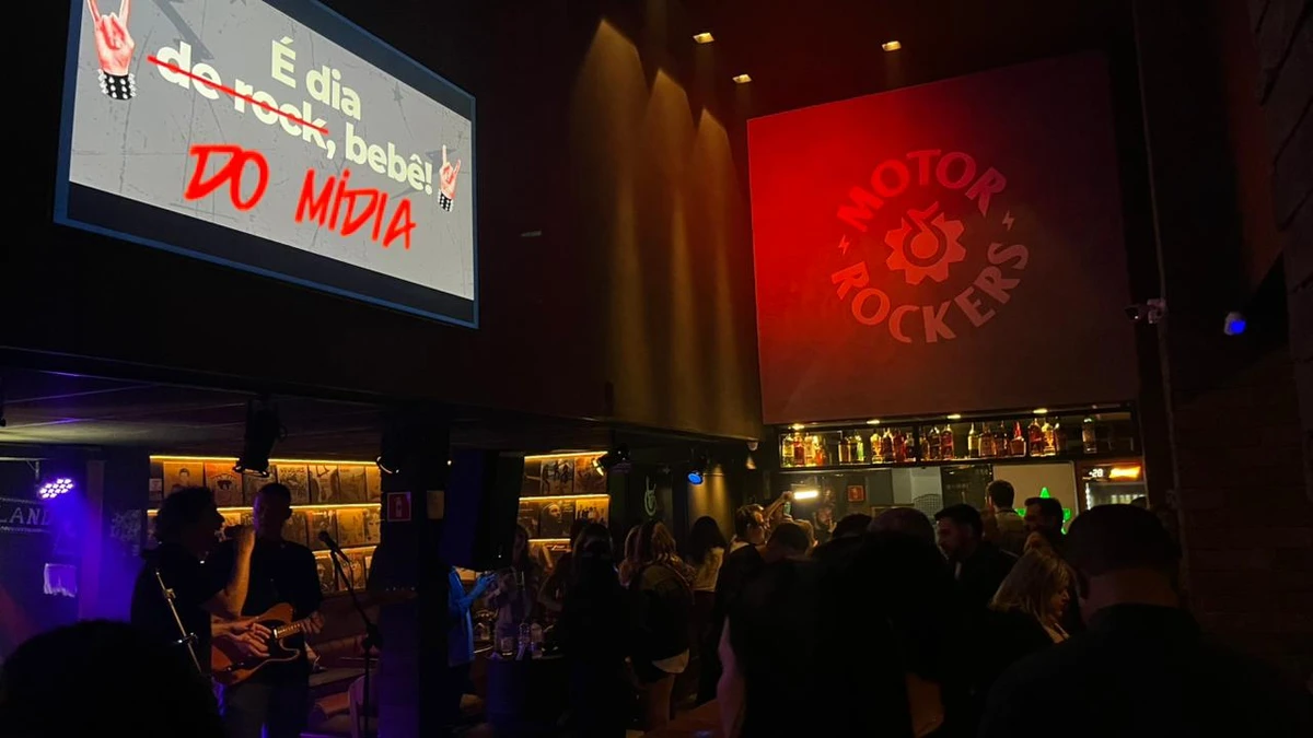 Festa do Mídia no Motor Rockers