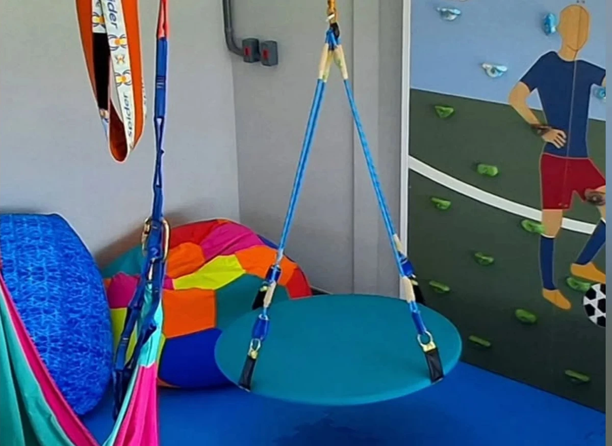Sala sensorial para torcedores neurodivergentes no Kleber Andrade