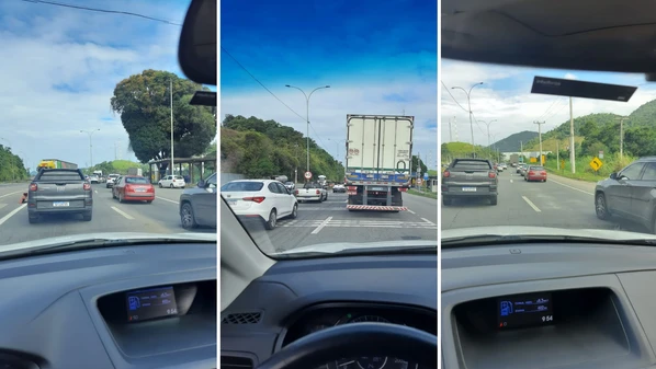 A situação afeta principalmente quem tenta aproveitar o feriado em cidades da Região Serrana, como Domingos Martins e Marechal Floriano