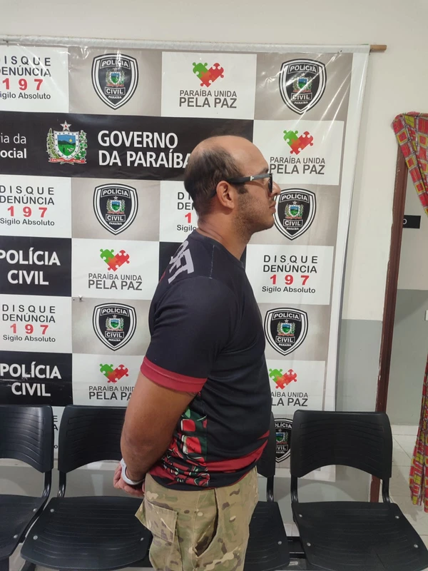 Arthur Neves é morador de Sumé, na Paraíba, cidade que fica a 2 mil quilômetros de Vitória por Polícia Civil da Paraíba
