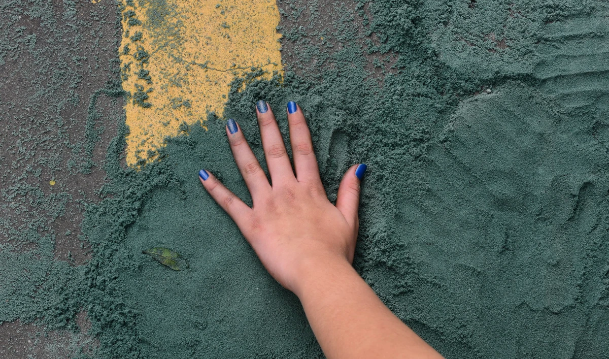 Confecção dos tapetes de Corpus Christi em Jardim da Penha, Vitória, nesta quinta-feira (19) por Ricardo Medeiros