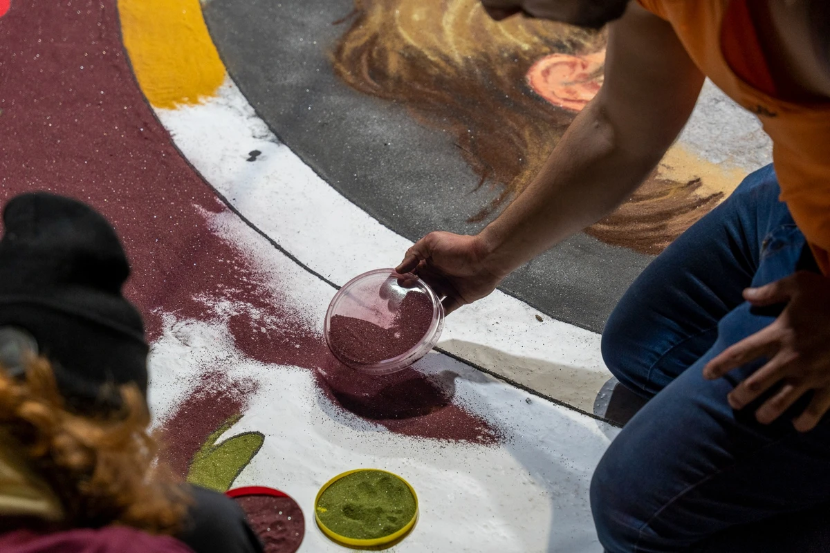 Tapetes de Corpus Christi em Castelo 2025 por Vitor Jubini