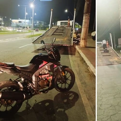 O flagrante aconteceu após o Cerco Eletrônico de Segurança, da Central de Monitoramento da Guarda, emitir um alerta sobre a irregularidade