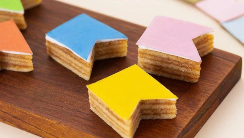Bolo de rolo junino da confeiteira Michelle Camargo (Bolo de Rolo da Mi)