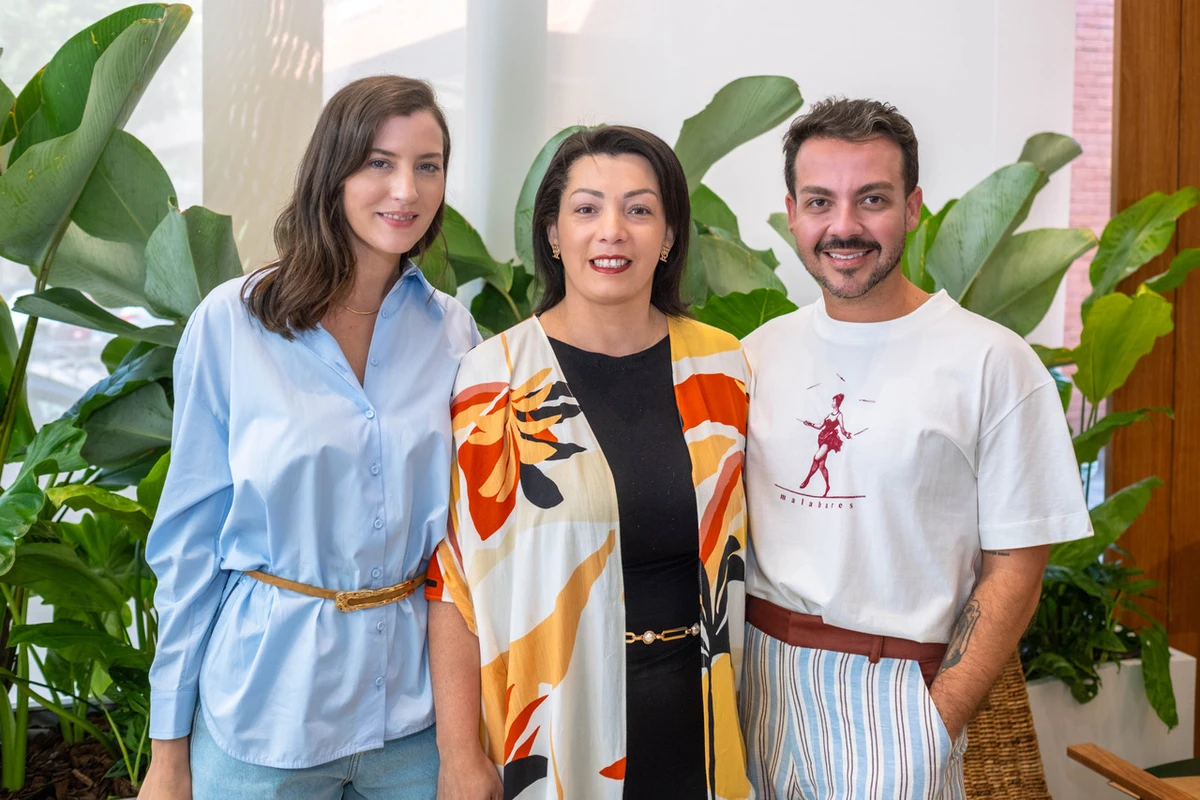 Marcela Grasselli, Silvana Reder e Kassio Fontoura