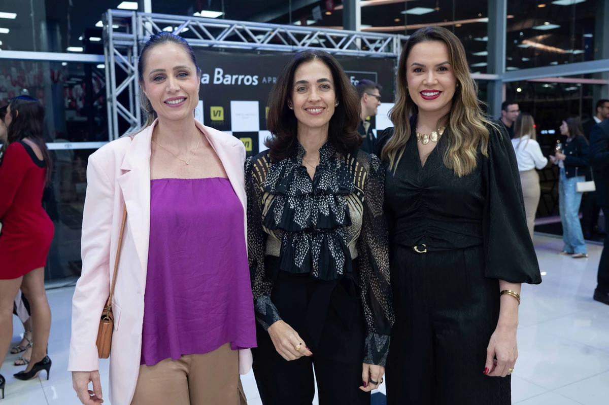 Marília Ribeiro, Lúcia Barros, Francielly Ramos