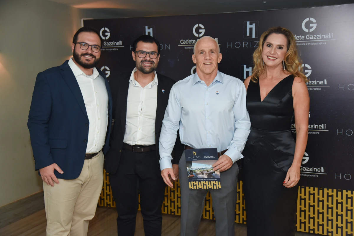 Vinicius Gszzinelli, Luiz Eugênio Paixao, Leonardo Lima e Évany Gazzinelli