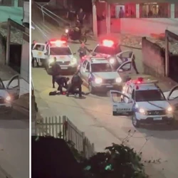 Disparos ocorreram durante uma abordagem a um rapaz de 17 anos que fazia uso de entorpecentes em via pública em Vila Bethânia; guardas levaram seis tiros no total e foram levados para o hospital