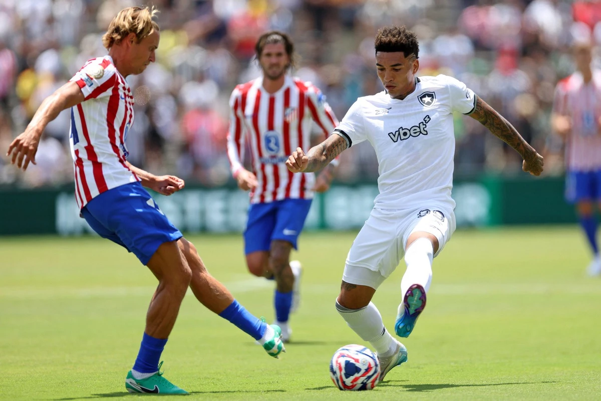 Botafogo perde para o Atletico de Madrid mas se classifica na Copa do Mundo de Clubes