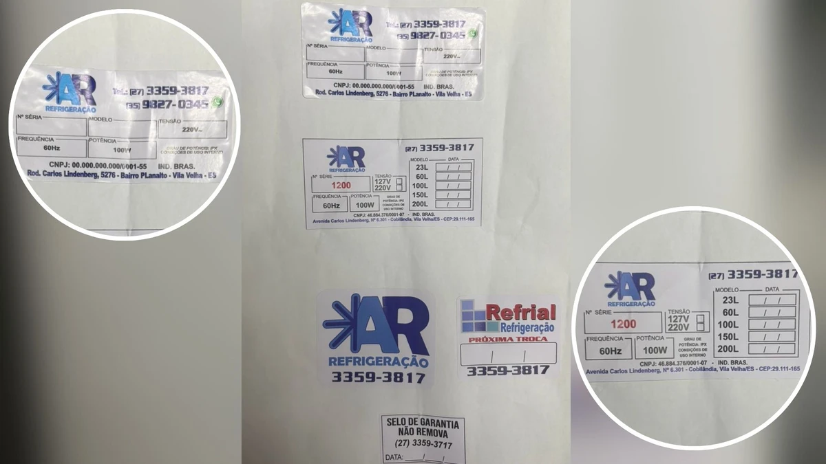 Empresa usava CNPJs diferentes em etiquetas de venda