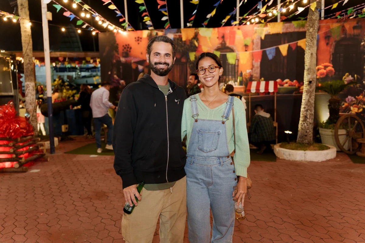 Ricardo Guimarães e Marina Alcântara 